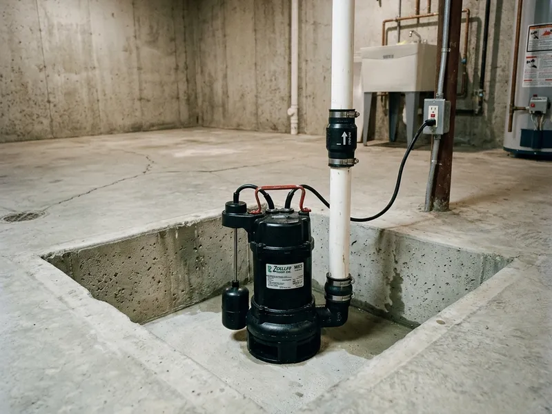 Sump Pump Installation Plumber in Genoa, IL